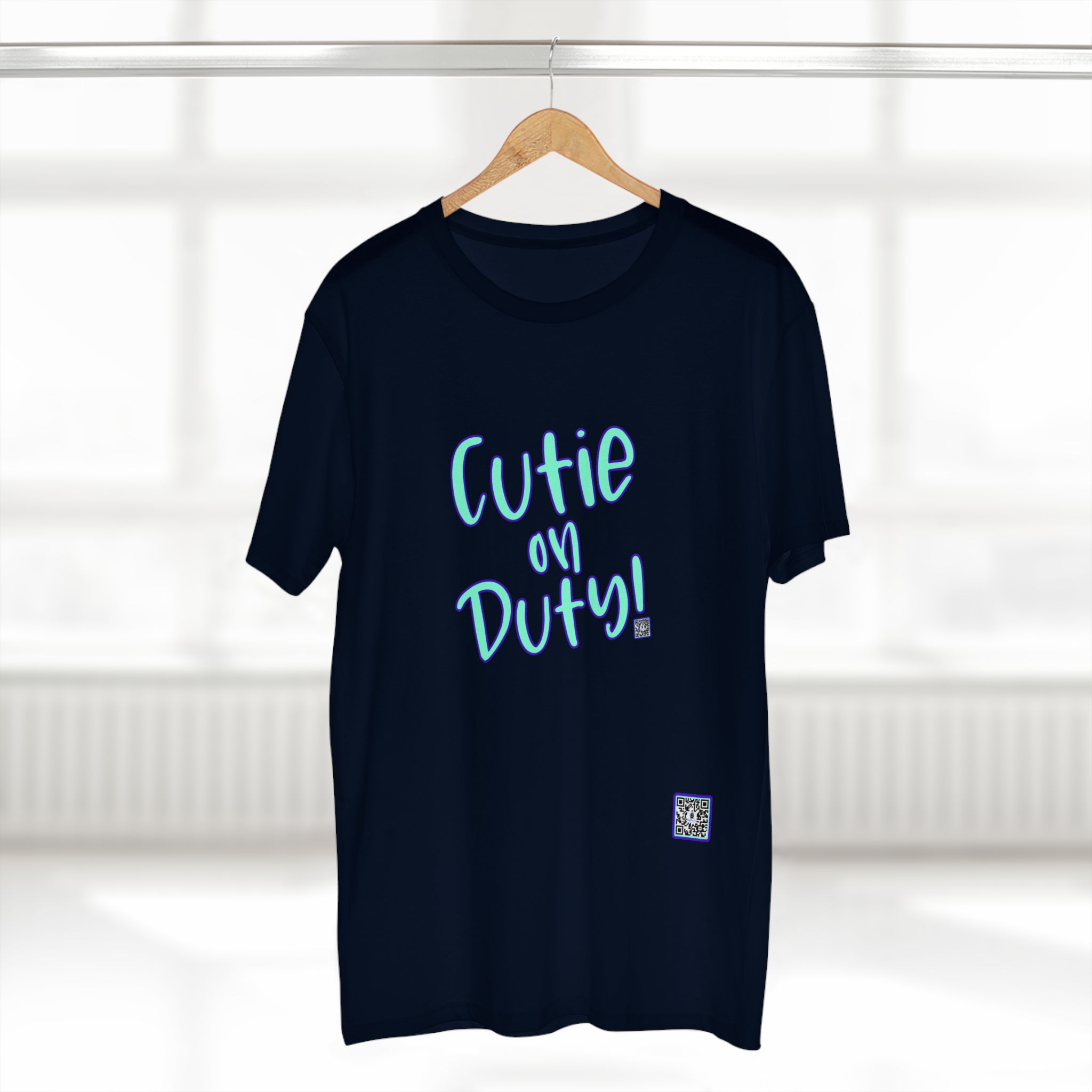 Cute Adult Tee: 'Cutie on Duty!' Funny Shirt, Casual Wear, Gifts for Her, Birthday Surprise, Everyday Comfort - Image 40