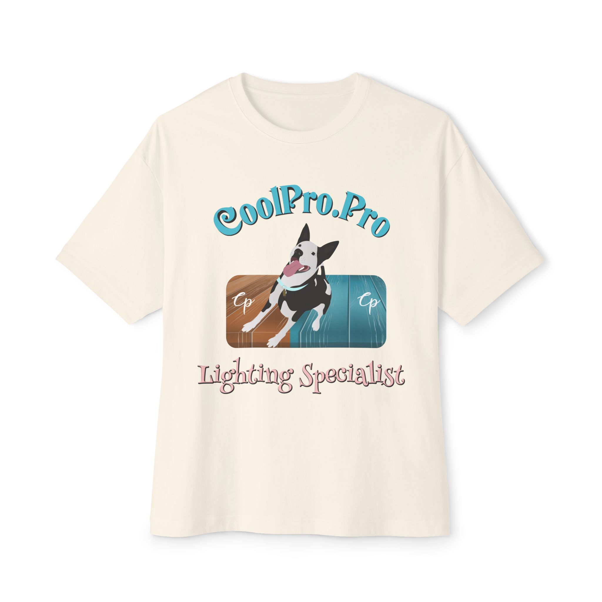 CoolPro Fun & Trendy Fetch Doggy outside Unisex Oversized Boxy Tee - Image 9