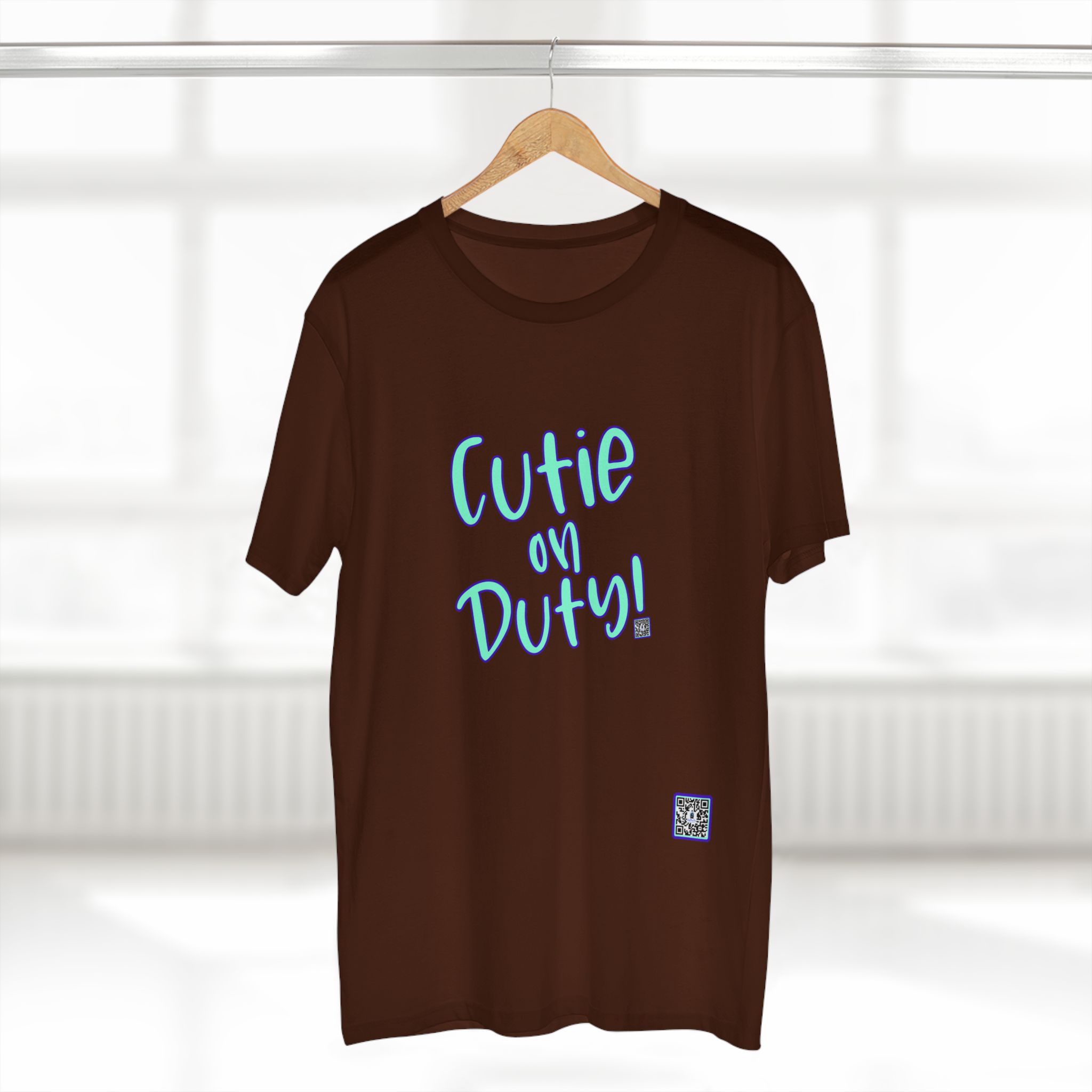 Cute Adult Tee: 'Cutie on Duty!' Funny Shirt, Casual Wear, Gifts for Her, Birthday Surprise, Everyday Comfort - Image 24