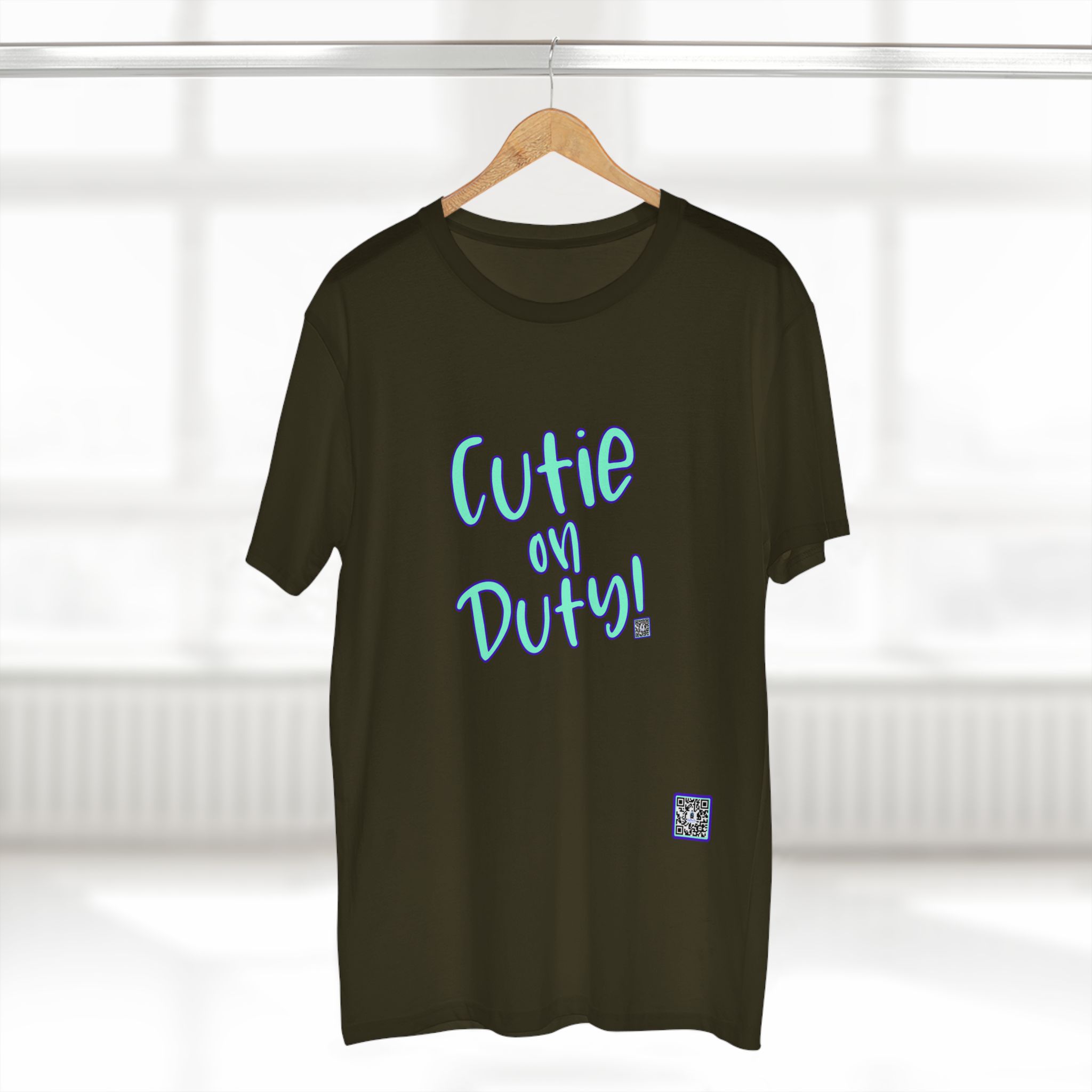 Cute Adult Tee: 'Cutie on Duty!' Funny Shirt, Casual Wear, Gifts for Her, Birthday Surprise, Everyday Comfort - Image 32