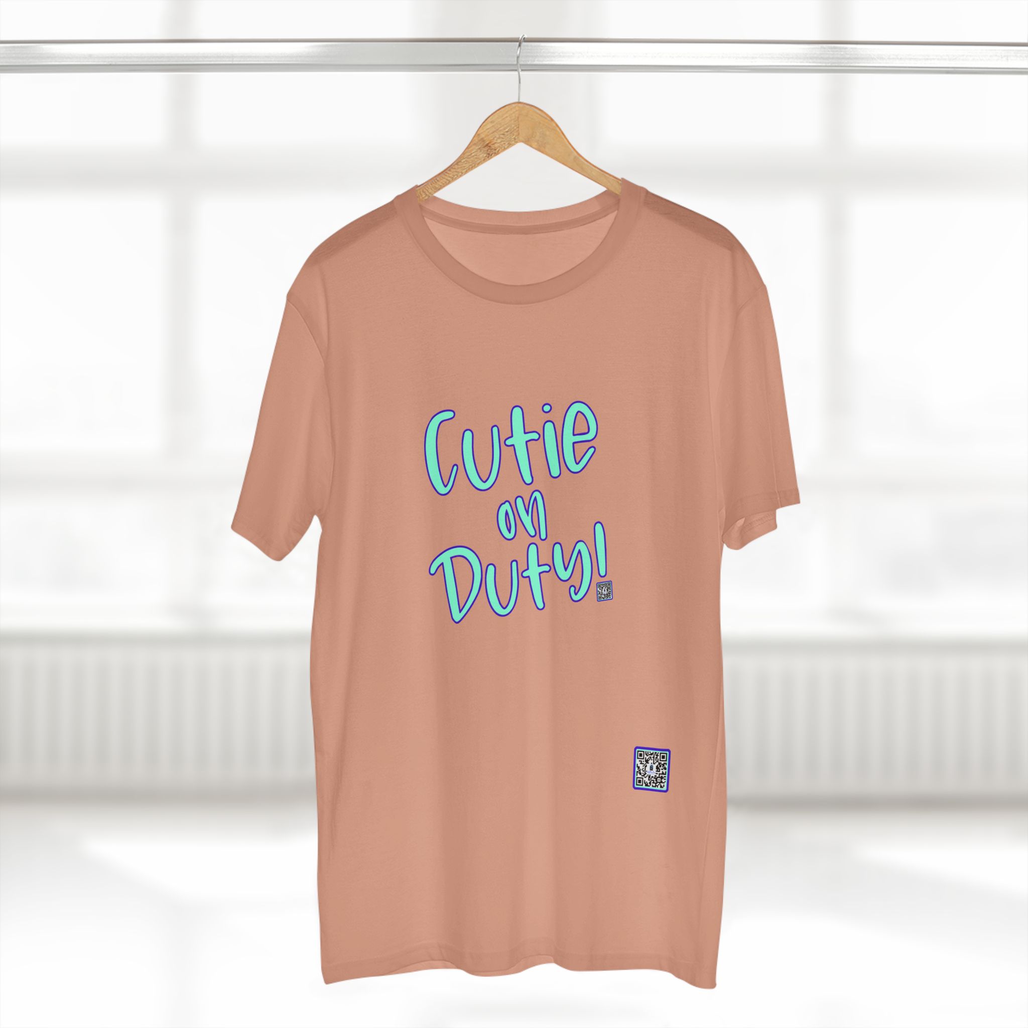 Cute Adult Tee: 'Cutie on Duty!' Funny Shirt, Casual Wear, Gifts for Her, Birthday Surprise, Everyday Comfort - Image 20