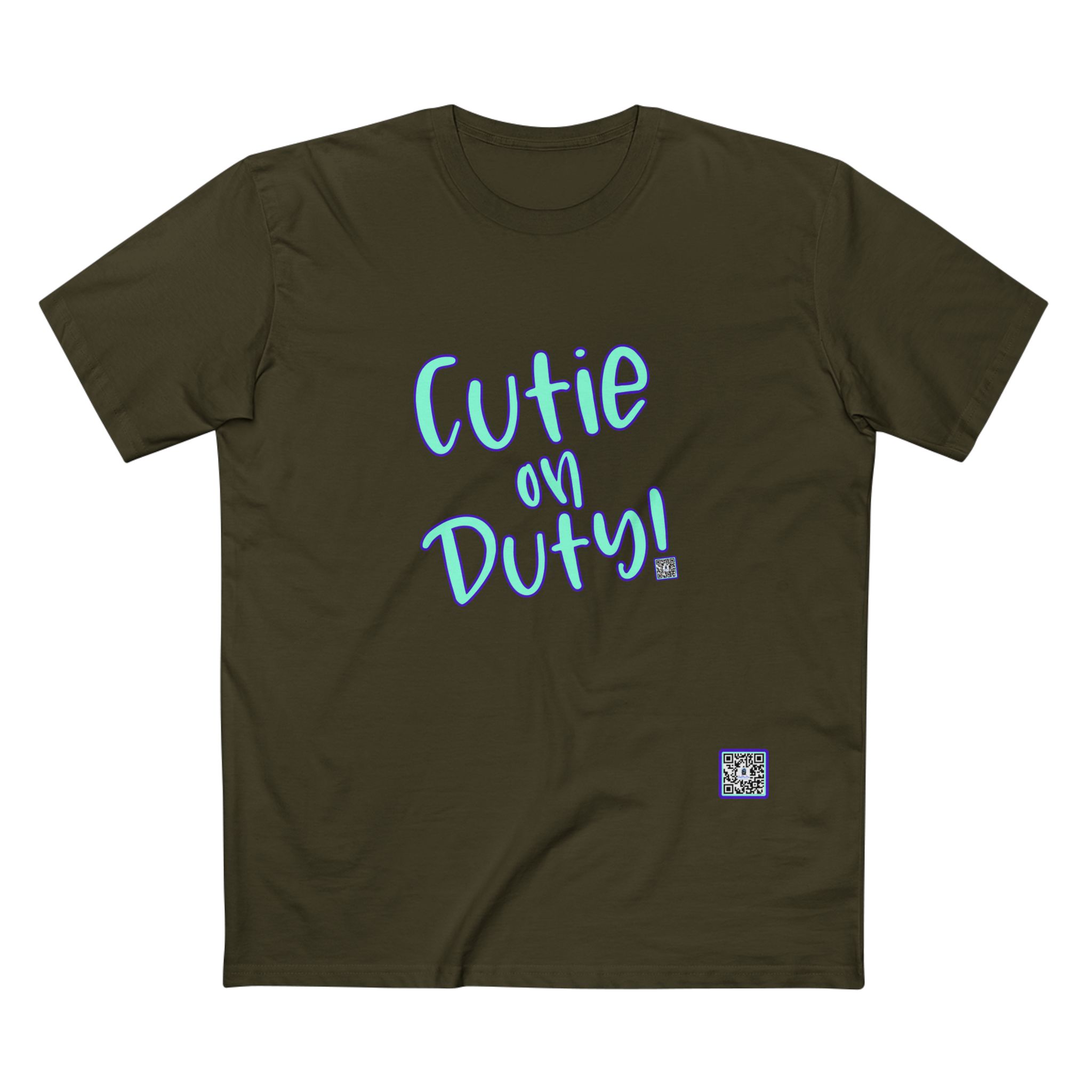 Cute Adult Tee: 'Cutie on Duty!' Funny Shirt, Casual Wear, Gifts for Her, Birthday Surprise, Everyday Comfort - Image 29