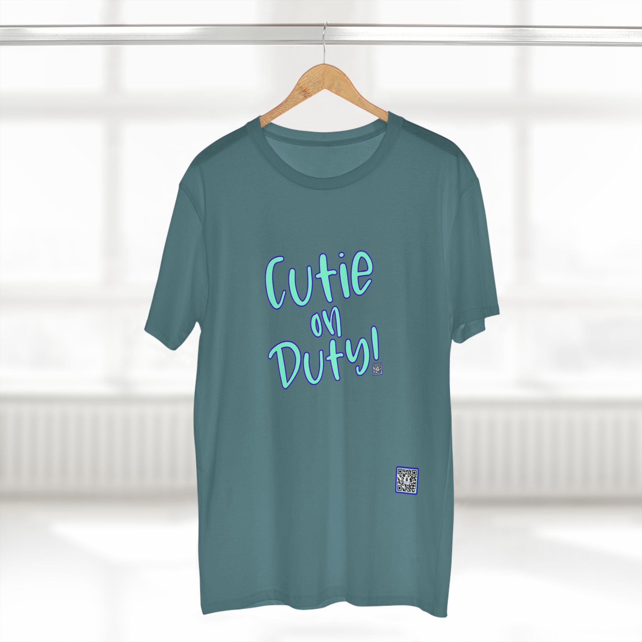 Cute Adult Tee: 'Cutie on Duty!' Funny Shirt, Casual Wear, Gifts for Her, Birthday Surprise, Everyday Comfort - Image 36
