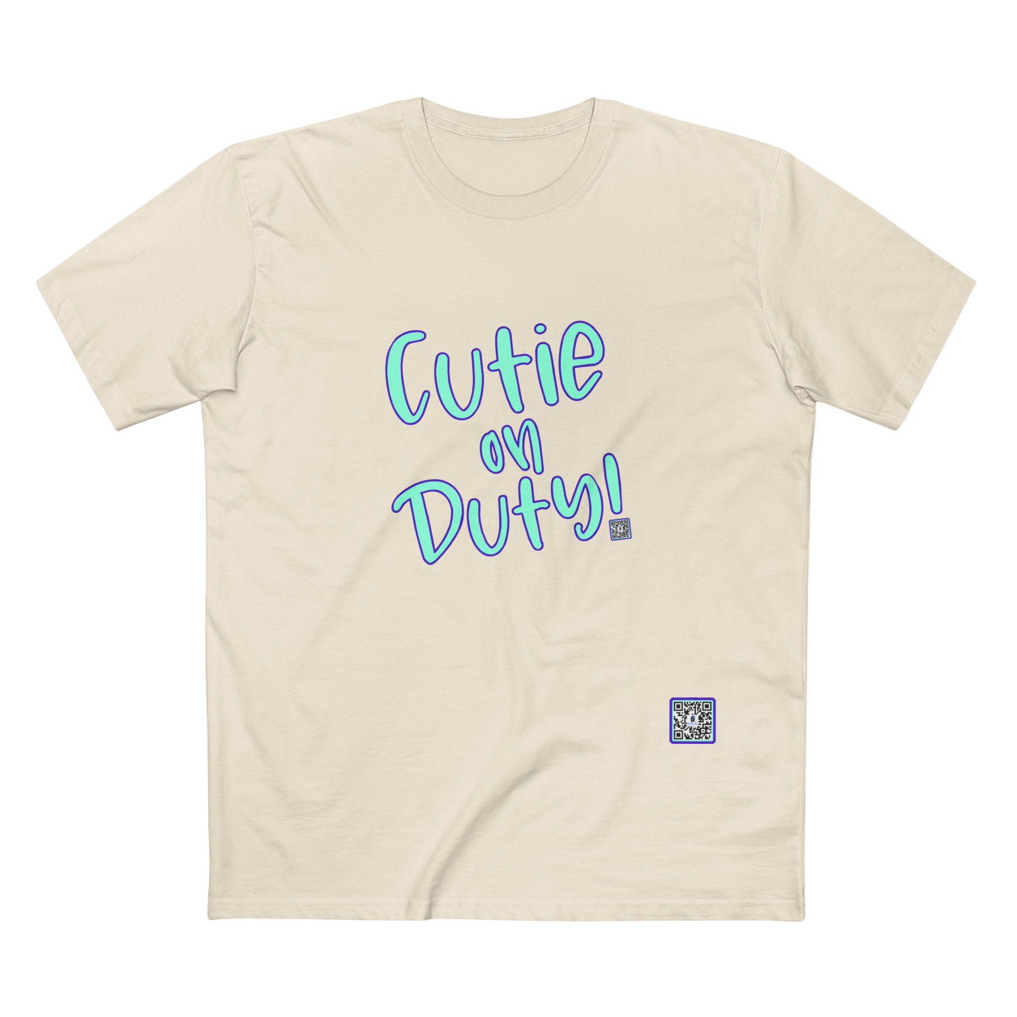 Cute Adult Tee: 'Cutie on Duty!' Funny Shirt, Casual Wear, Gifts for Her, Birthday Surprise, Everyday Comfort - Image 13