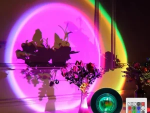 Sunset LED Spot Lamp with Remote Control. Does 16 colors and FX