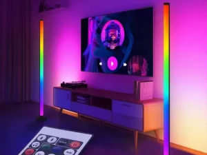 Smart RGB Standing Mood Lights w/ Remote Control & FX